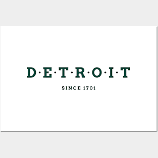 Detroit Since 1701 Posters and Art